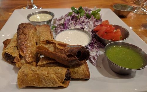 Sweet Potato Flautas at Viva in Tacoma