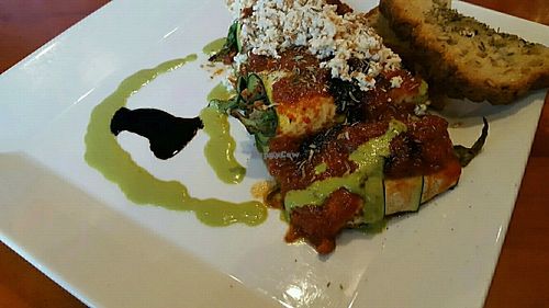 lasagna at Viva in Tacoma