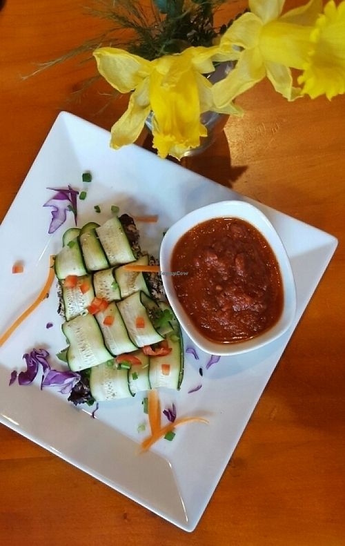 raw rolls  at Viva in Tacoma