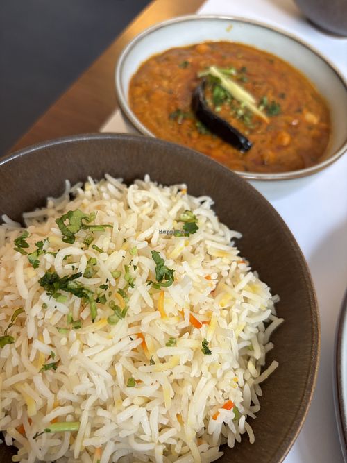 Chana Masala Vegan  at Indian Essence in Kastrup