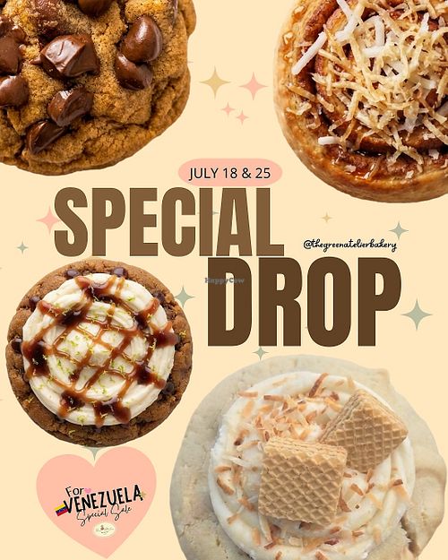 Special Drop available pre-order✨️ (20% of all profits from this Venezuelan-inspired collection will be donated to support families affected in last earthquakes in Venezuela). at The Green Atelier Bakery in West Jordan