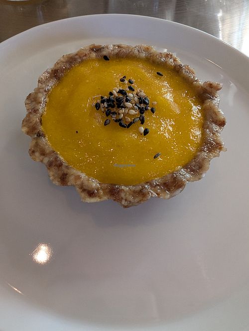 Tarte à la mangue (change de fruit selon la saison) at KO VEGAN CAFE in Nagoya