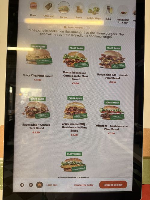   at Burger King - Venezia in Venice