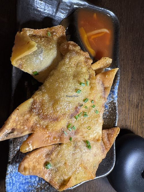 Wontons (i think)  at Muntay - Vegan Asian Kitchen in Hamburg