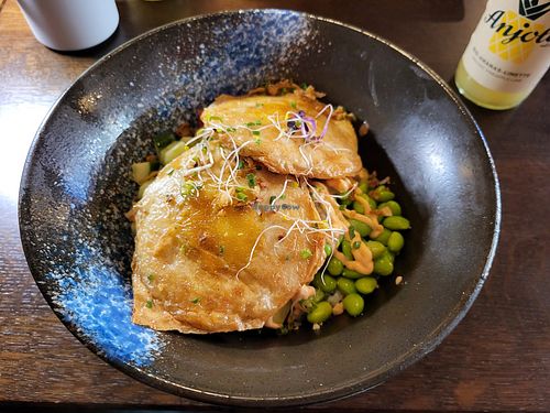 Not egg bowl at Muntay - Vegan Asian Kitchen in Hamburg
