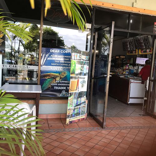 Main entrance at Mercado Santa Carmela in Cabo San Lucas