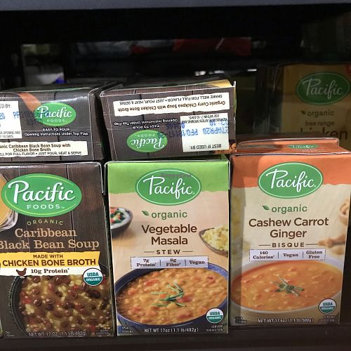 Organic soups at Mercado Santa Carmela in Cabo San Lucas