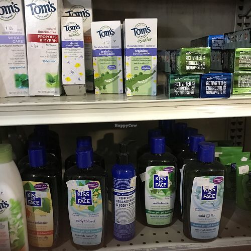 Cruelty-free products  at Mercado Santa Carmela in Cabo San Lucas