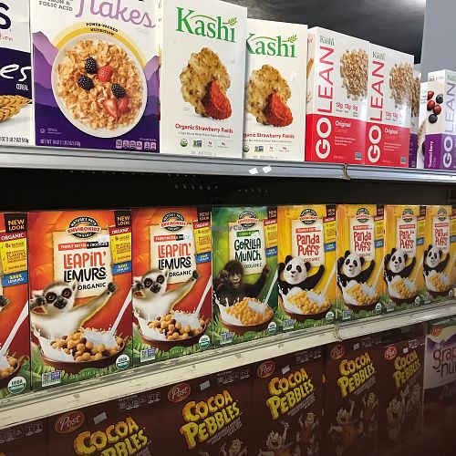 Organic cereals at Mercado Santa Carmela in Cabo San Lucas