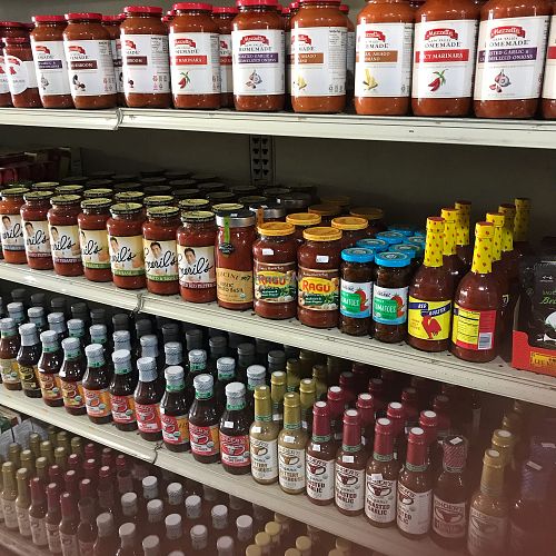 Amazing selections for such a small store! at Mercado Santa Carmela in Cabo San Lucas