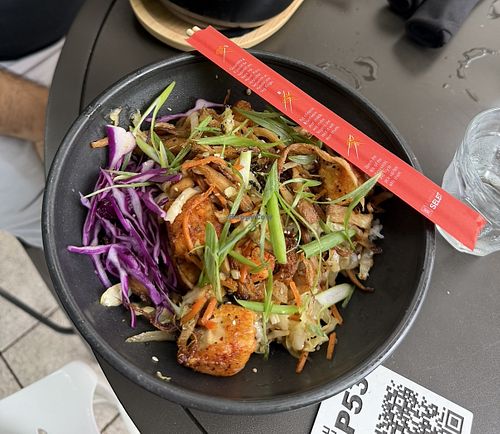 premium shrooms & tofu bowl  at Somi Asian Cuisine in Pittsburgh