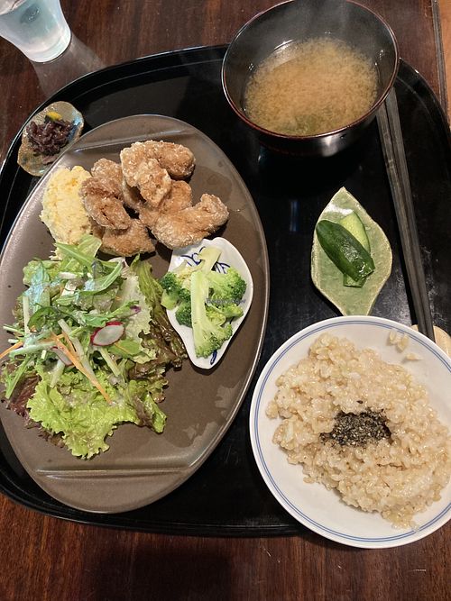 Karaage  at Vegetable Cafe Sorafune in Kamakura