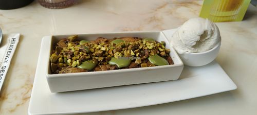 Pistacchio cookie dough at Heavenly Desserts Hull  in Hull