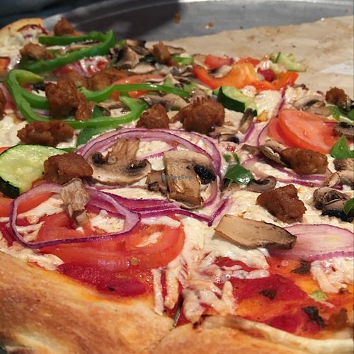 Berkeley Vegan Pizza at zpizza in Brea