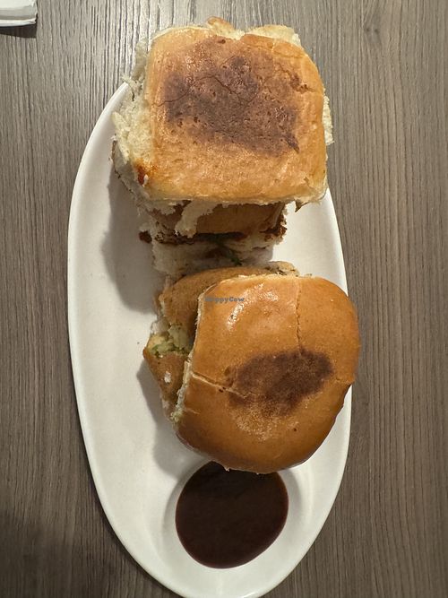 Mumbai Vada Pav - Vegan (w/o butter)  at Dosa Den in Brampton