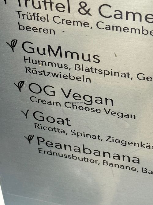 menu at GuMo  in Cologne