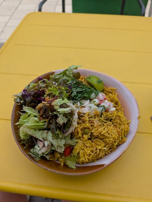 Coconut Biryani at Karma Food - Stadtplatz Klosterneuburg in Klosterneuburg