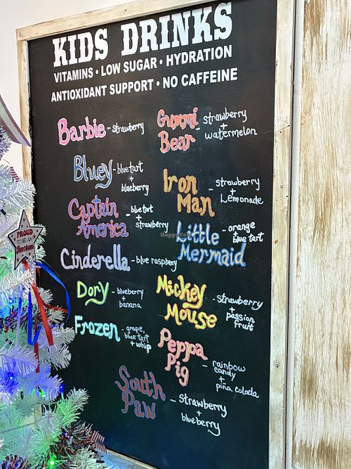 Menu  at South Nutrition in Mobile