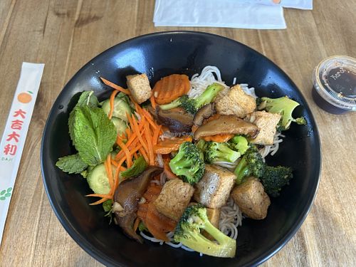 vegetable vermicelli   at Viet on Fletcher in Los Angeles