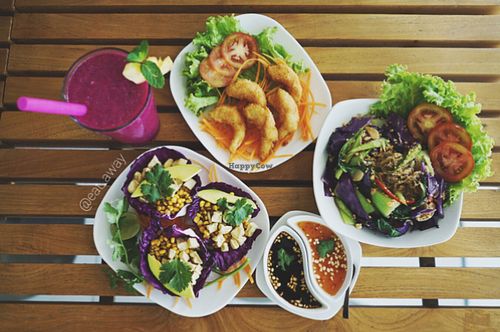 We have a great video about this restaurant!! at Banana Leaf Vegan Thai Fusion in Canggu