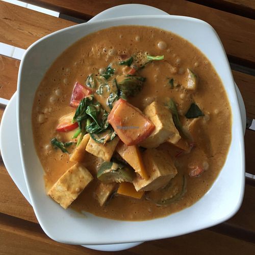  great vegan food! at Banana Leaf Vegan Thai Fusion in Canggu