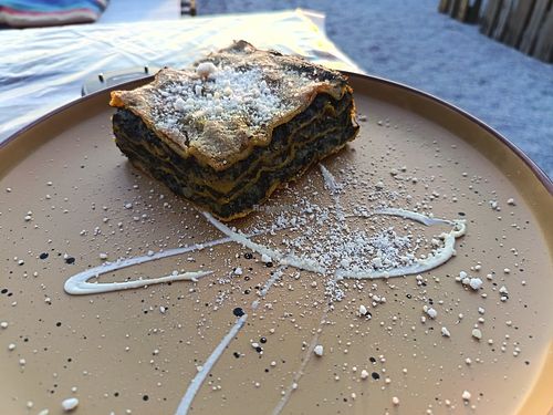 Lasagne at Gasía Agricicchetteria in Veneto