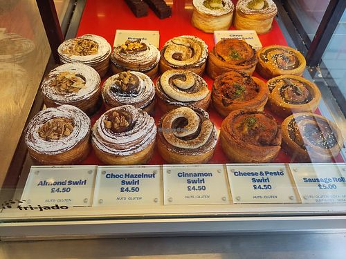 Pastries at Okja in London