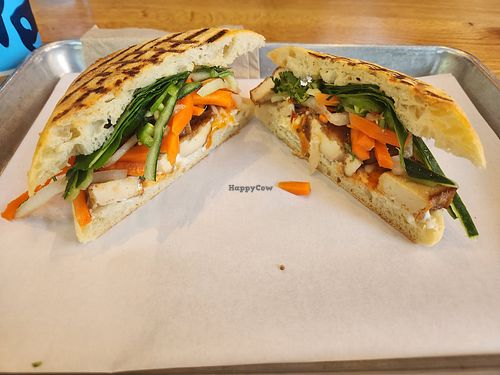 Vegan bahn mì at Mendocino Farms - Chicago in Chicago