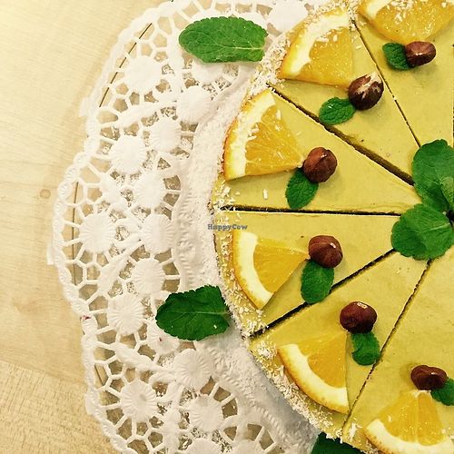 raw cake at HalmiSpace in Kosice