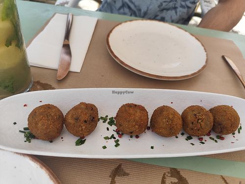 Croquetes at L'Ombu Bistro S.I 🌳🌴 in Catalunya