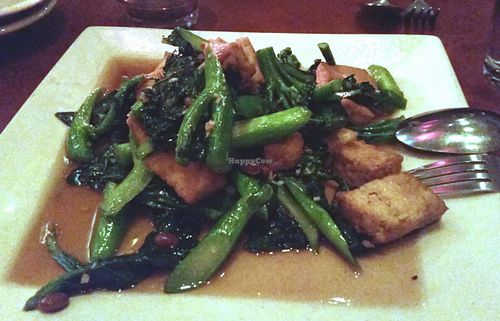 Chinese broccoli stir fry at Amazing Thailand in Minneapolis