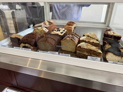 Treat cabinet  at Kross Coffee Roasters in Athina