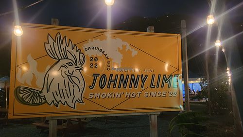 Johnny Lime sign at Johnny Lime in St John