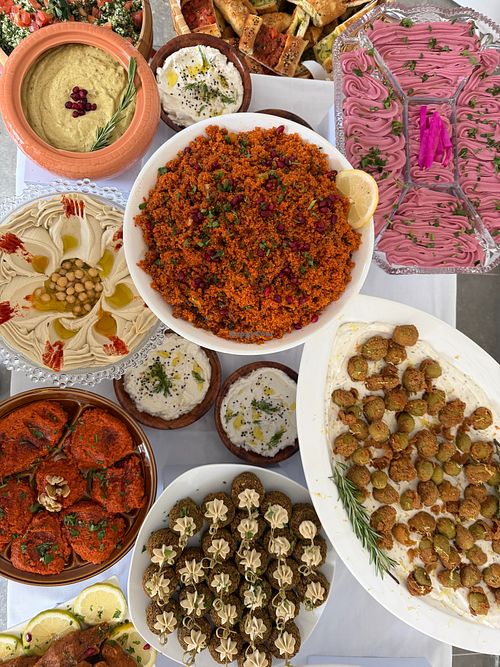 Mezze-Buffet at NAR in Munich
