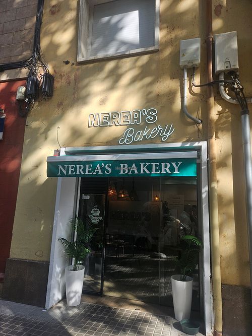 Exterior at Nerea Bakery in Barcelona