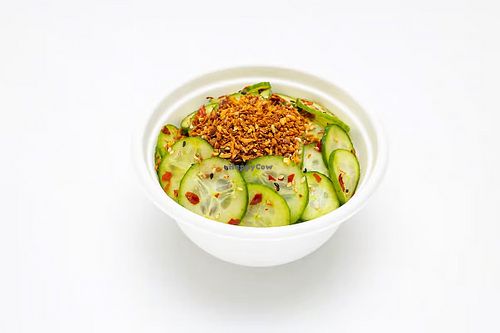 Spicy cucumber salad  at Sweetfin - Newport Beach in Newport Beach