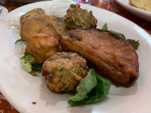 Appetizer Sampler at Gandhi Mahal in Minneapolis