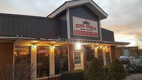  at King Gyros Restaurant in Bloomington