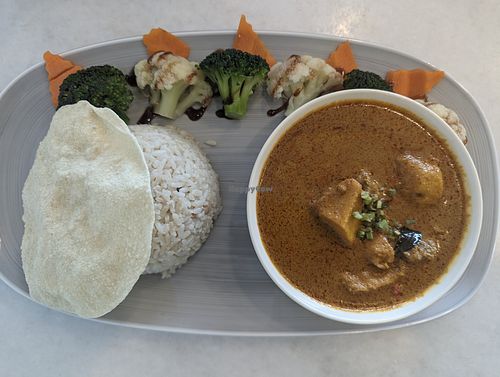 Nasi Lemak at Nature Vegetarian Food in Lower Hutt