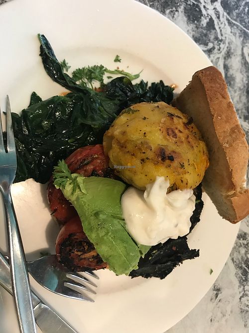 Vegan hash stack at Midnight Espresso in Wellington