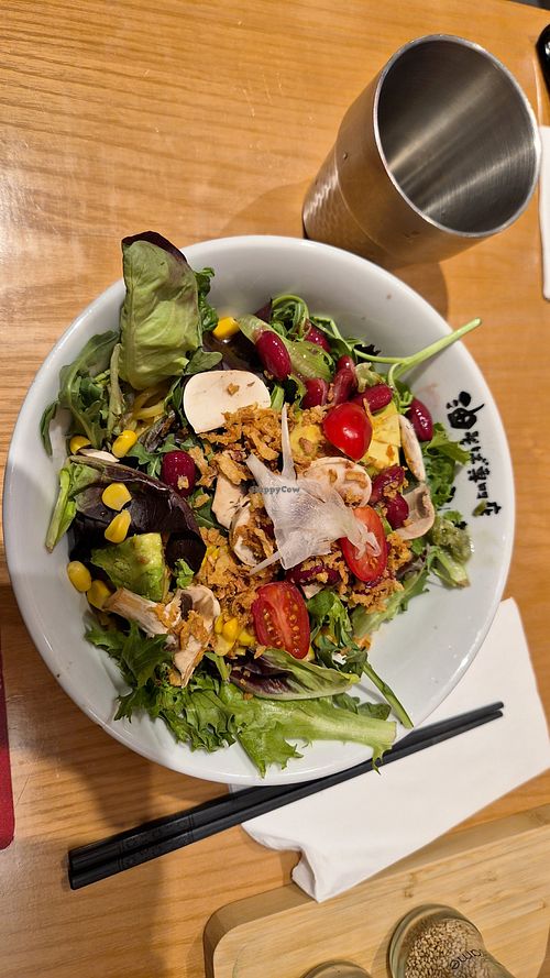 Vegan bowl at Kajiken in Toronto