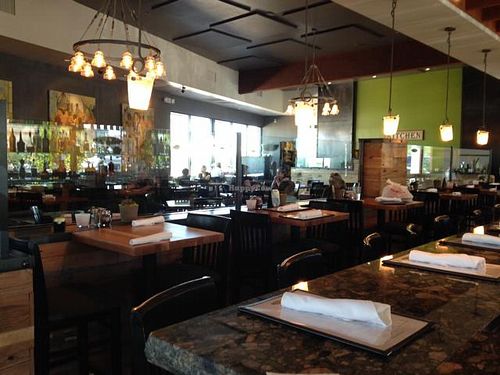 inside dining area at Picazzo's Healthy Italian Kitchen in Scottsdale