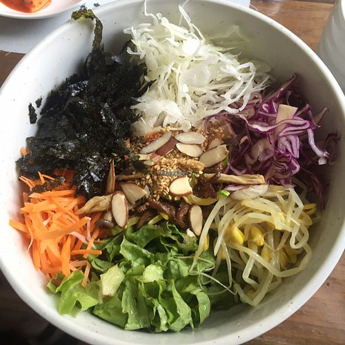 Bibimbap  at Dajeon Cafe in Busan