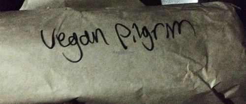 The sandwich is too long to fit in the frame at Ike's in Mesa