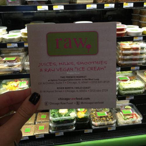 peek at the presentation  at Chicago Raw - Huron St in Chicago