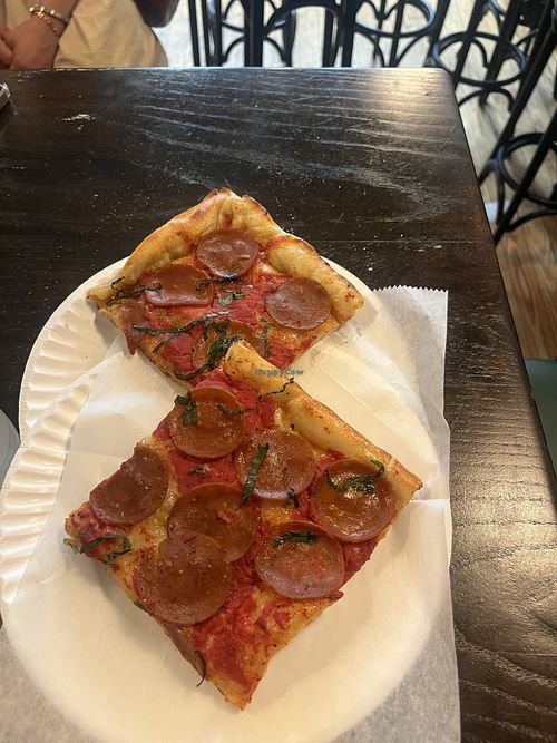   at Pizza Crew in Brooklyn