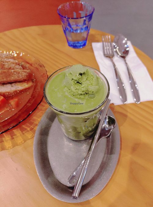 Matcha Float 綠牛 at Bear by Years 素年 in Kowloon