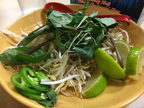 Side toppings for Pho  at Pho Me Vietnamese Noodle Bar in Tallahassee