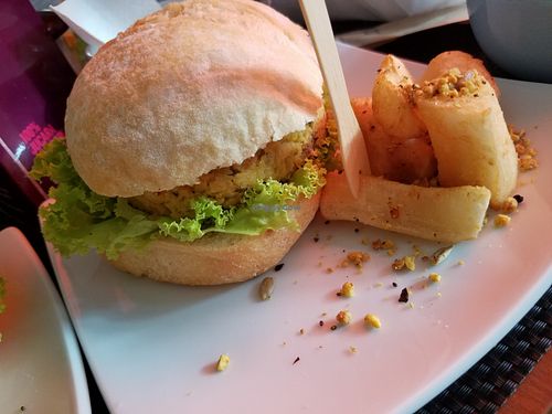 Vegan Burger at Prana Cozinha Vegetariana in Rio De Janeiro