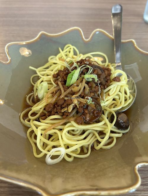 ban mian  at Greenami in Milan